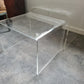 60er 70er Jahre Beistelltische Schachteltische Acrylglas Tisch 45cm