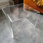 60er 70er Jahre Beistelltische Schachteltische Acrylglas Tisch 45cm