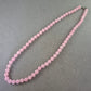 Zarte Halskette mit rosa Perlen – Femininer Look in Pastell