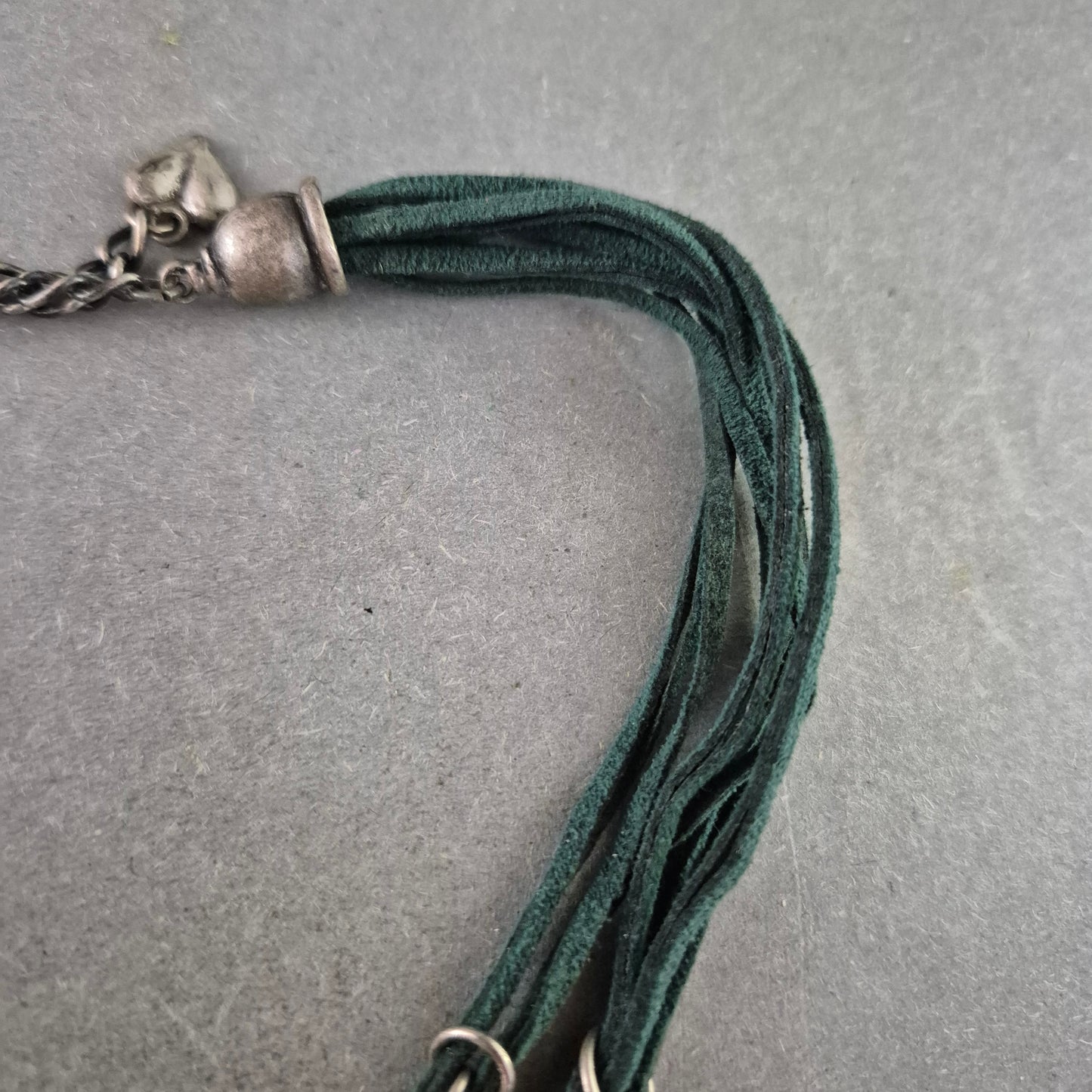 Alpenländische Trachten Halskette – Hirschhorn & Edelweiß Akzente