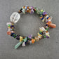 Buntes Edelstein Armband – Farbenfroher Boho-Look mit Natursteinen
