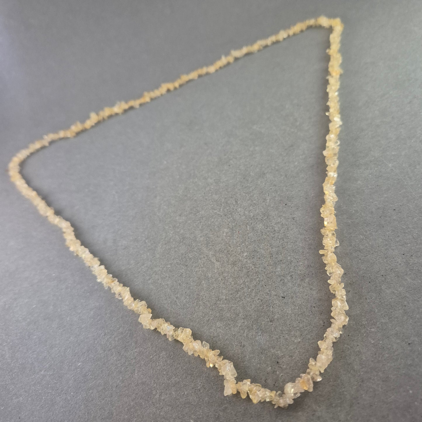 Natürliche Citrin Halskette – Warme Töne für einen natürlichen Look