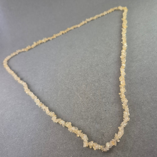 Natürliche Citrin Halskette – Warme Töne für einen natürlichen Look