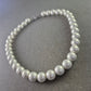 Elegante Perlenkette mit Rhodium-Verschluss