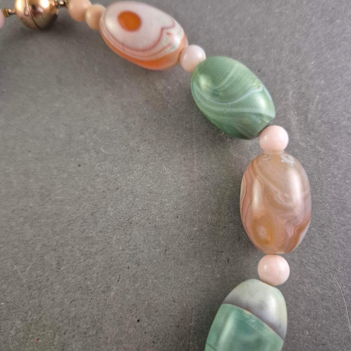 Australische Halskette von "Langes" – Farbige Steine mit 925er Verschluss