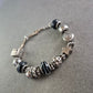 Charm Armband in Silberoptik – Mit Glasperlen & Symbolanhängern
