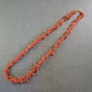Rote Korallen Halskette – Natürlicher Meereslook mit Splittersteinen