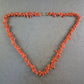 Rote Korallen Halskette – Natürlicher Meereslook mit Splittersteinen