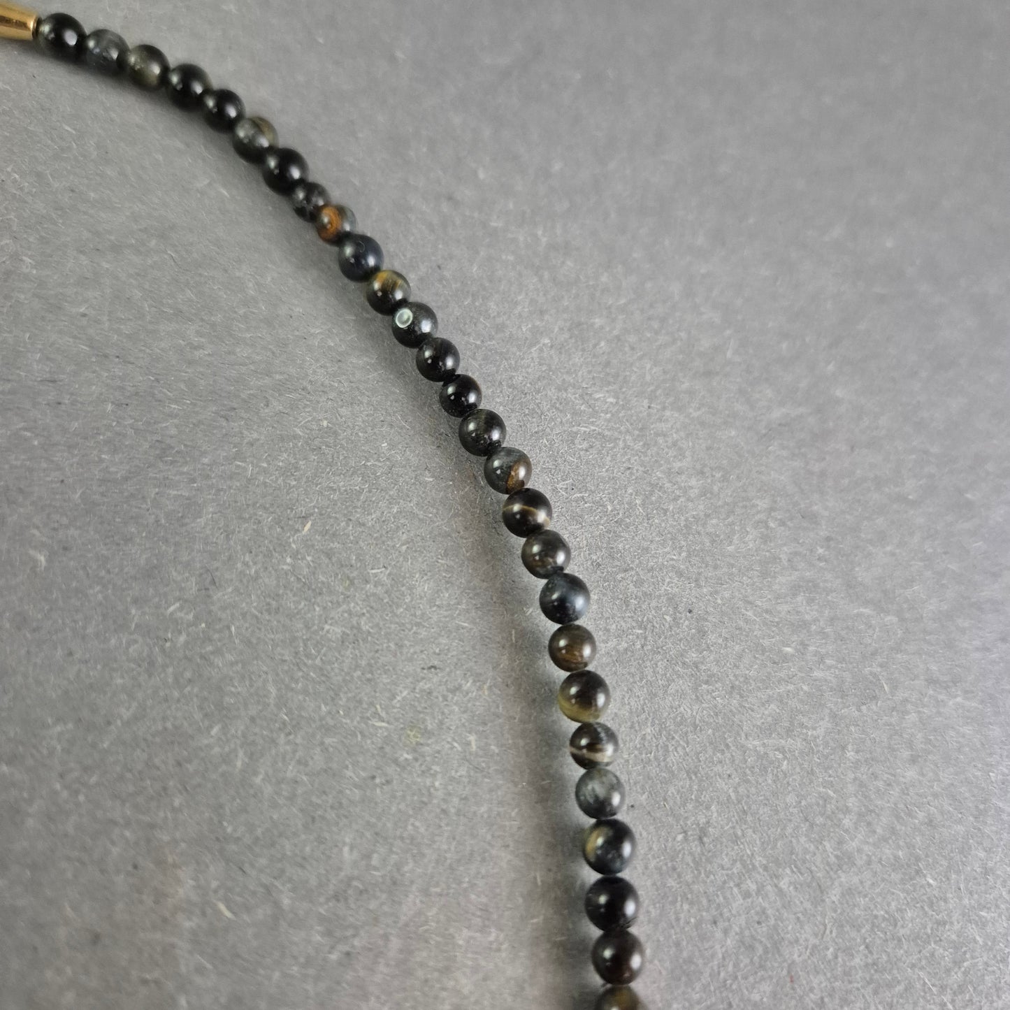 Damen Kette mit schwarzen Perlen – Schlicht und edel