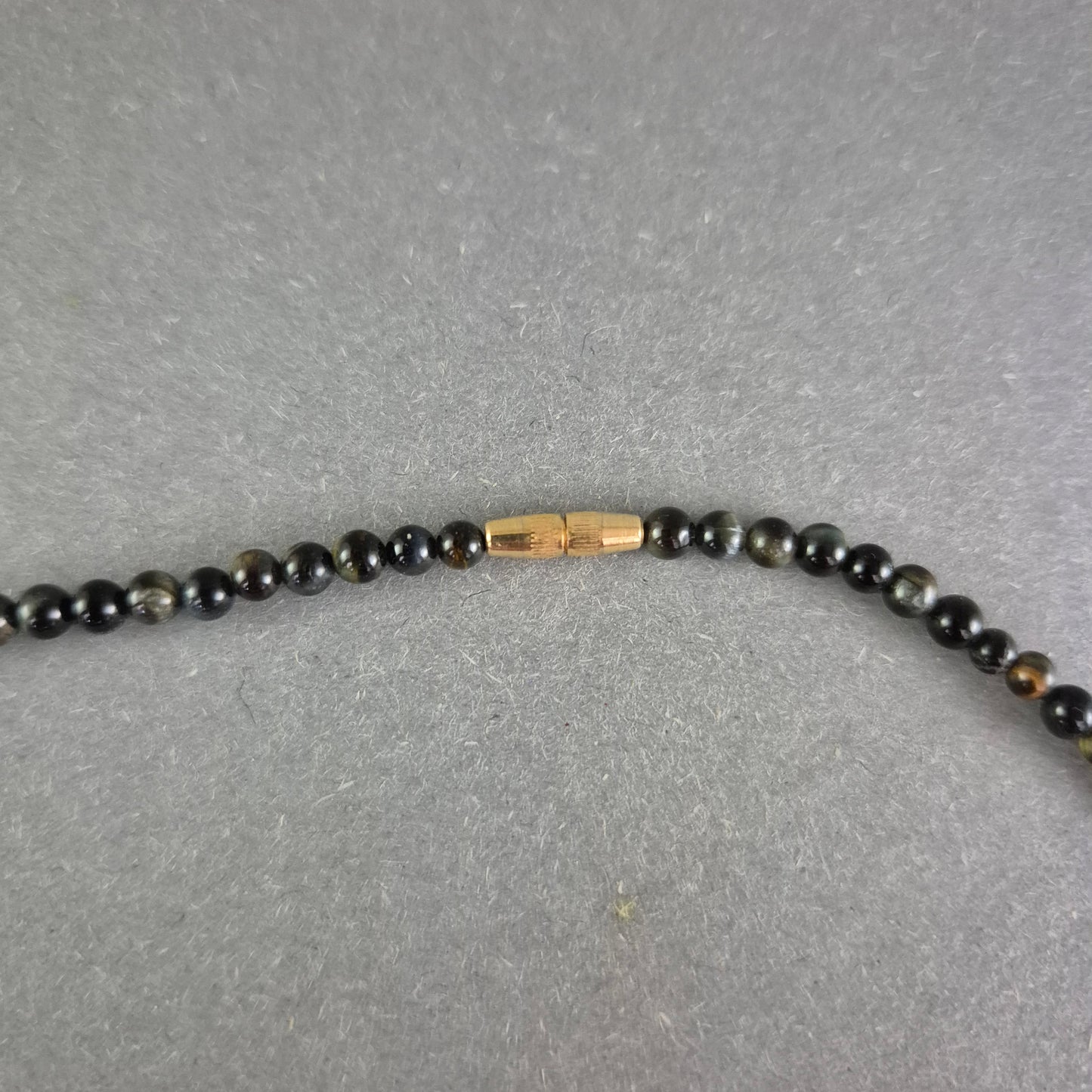 Damen Kette mit schwarzen Perlen – Schlicht und edel