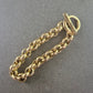 Vergoldetes Damen Armband mit Gliederkette – Massiv und stilvoll