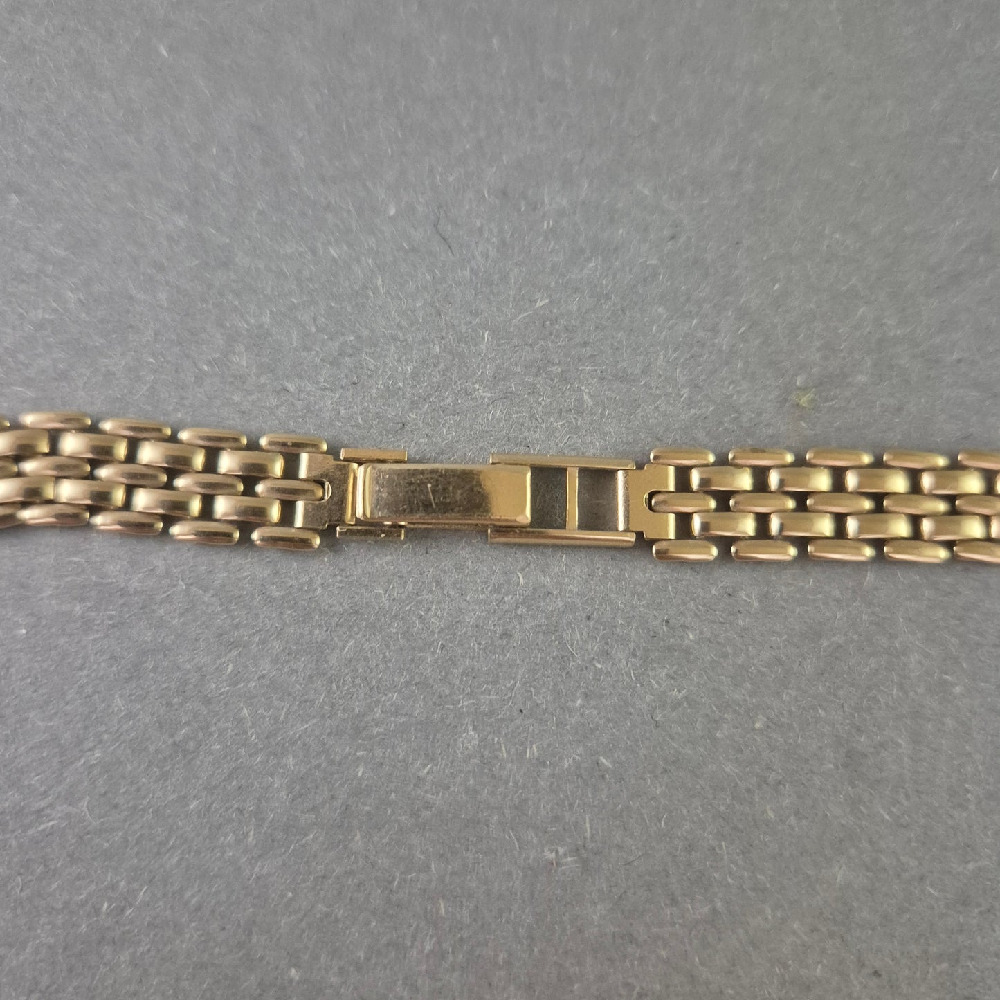 Elegante Damen Halskette goldfarben – Doppelreihiges Gliederdesign