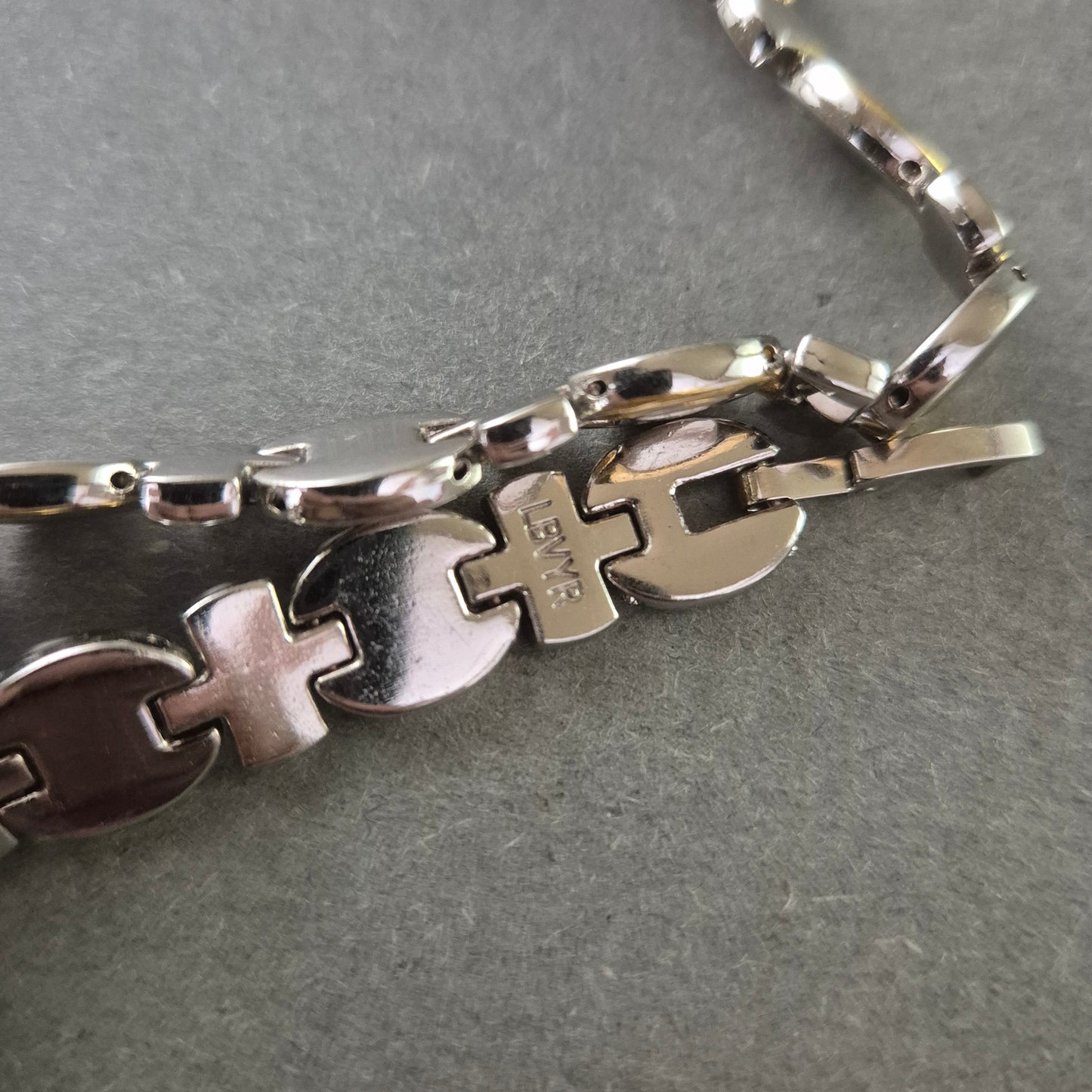 Unisex Armband Edelstahl – Silber Gold Optik, modernes Design