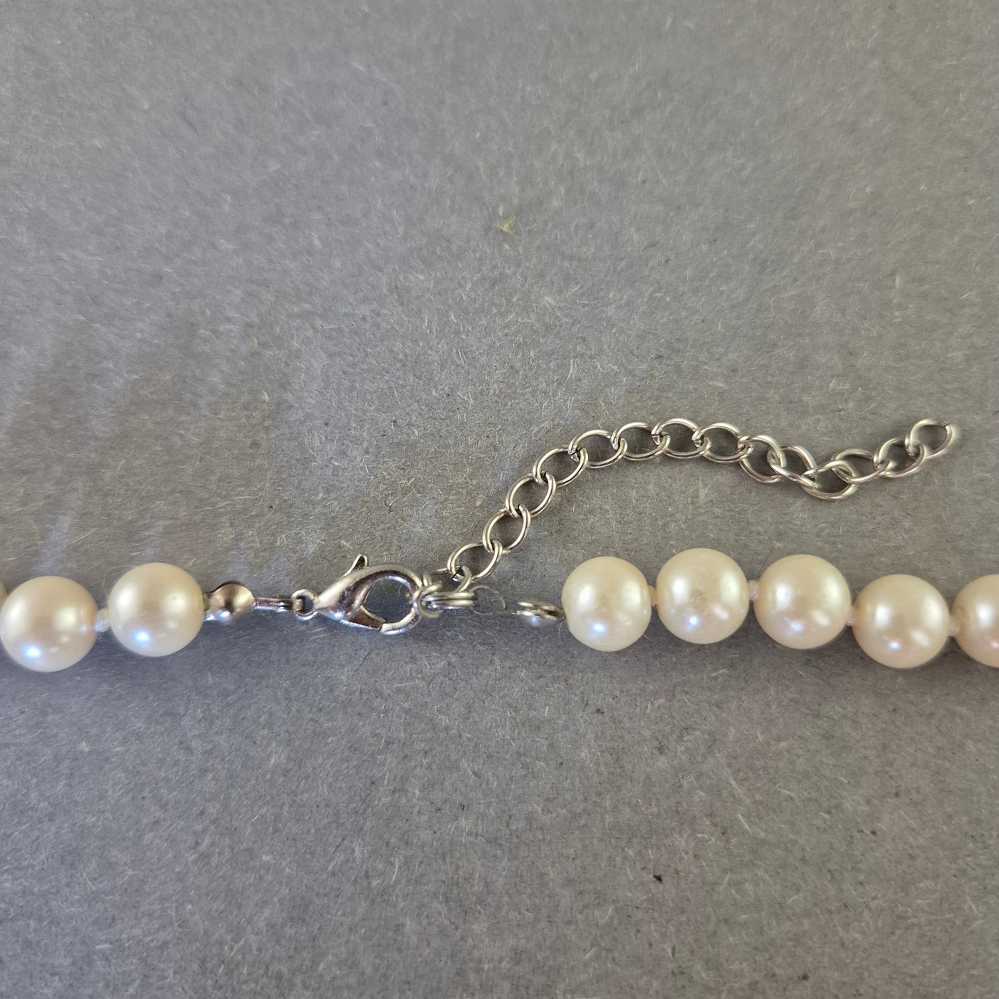 Damen Kette – Klassische Perlenkette mit Verlängerungskette