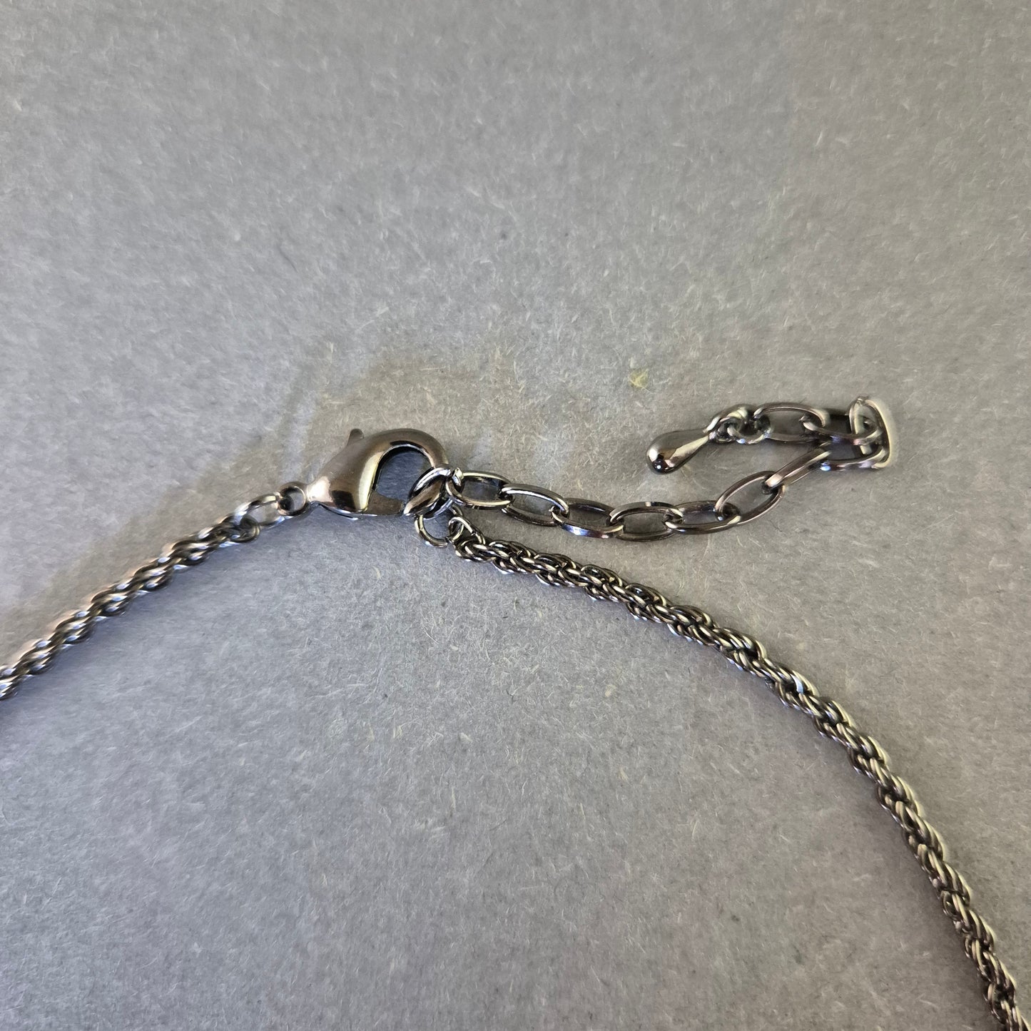 Damen Kette – Statement Halskette mit blauen Anhängern