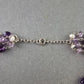 Damen Kette – Mehrreihige Amethyst & Perlen Edelsteinkette