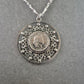 Vintage Kette mit Münz Anhänger – Filigranes Design