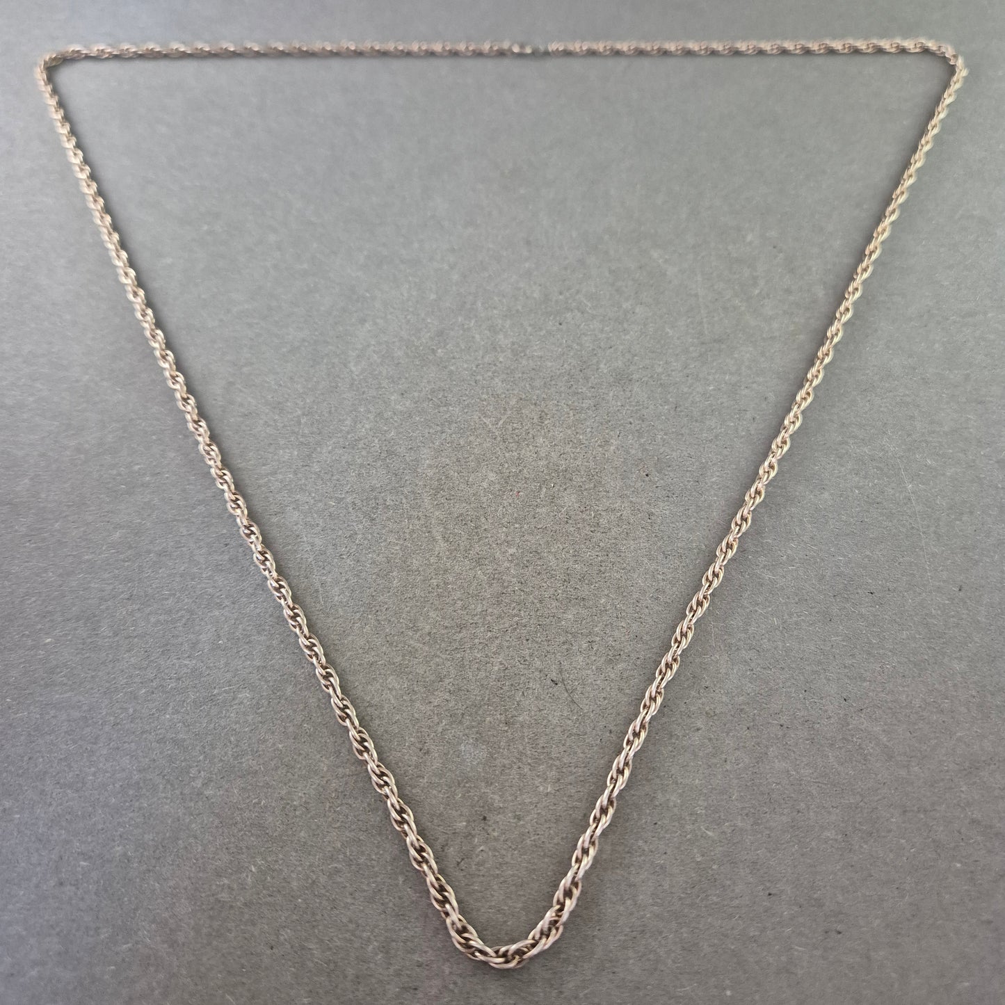 Vintage Kette im Seil Design – Schlichte Eleganz