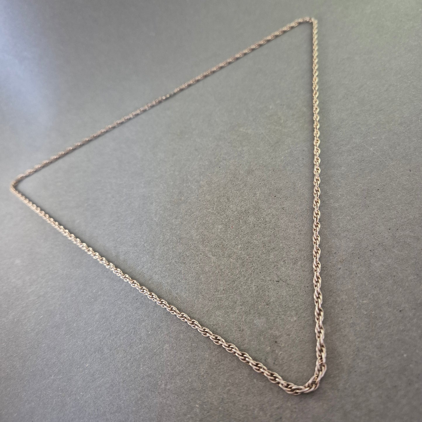 Vintage Kette im Seil Design – Schlichte Eleganz