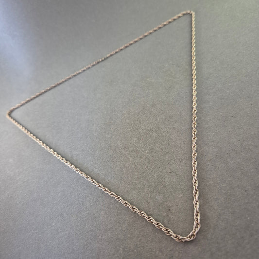 Vintage Kette im Seil Design – Schlichte Eleganz