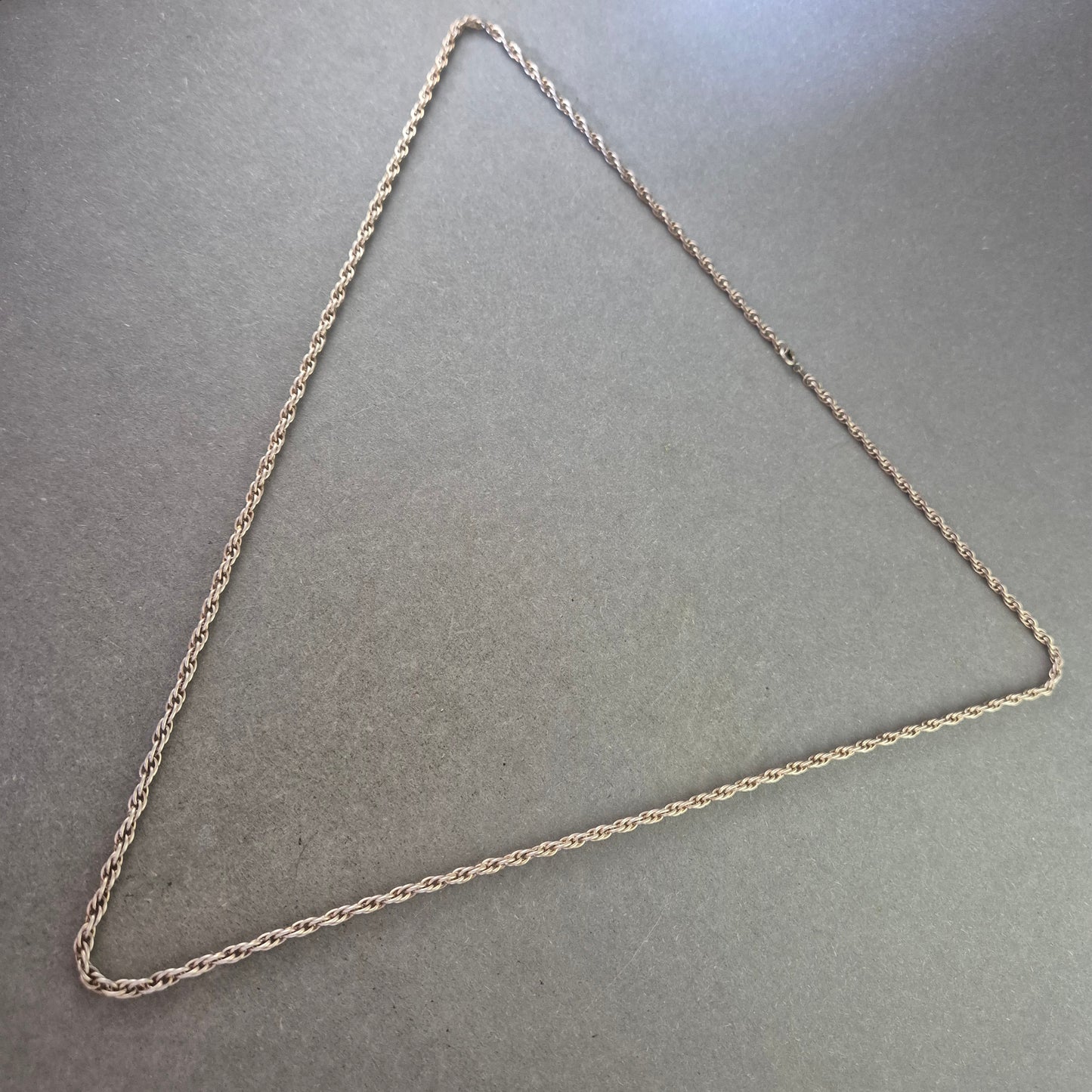 Vintage Kette im Seil Design – Schlichte Eleganz