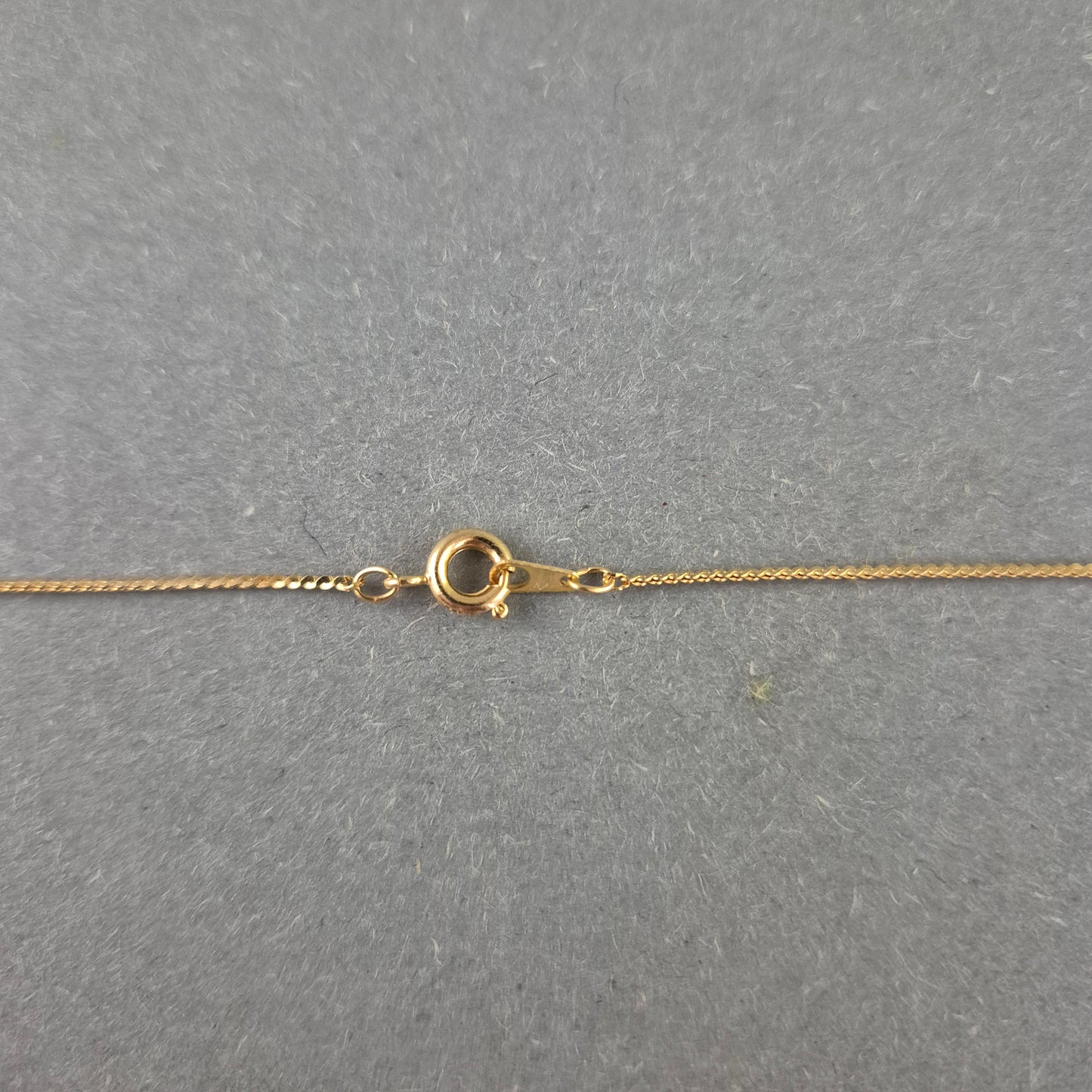 Vintage Kette mit schwarzem Tropfen Anhänger – Zeitlos Elegant