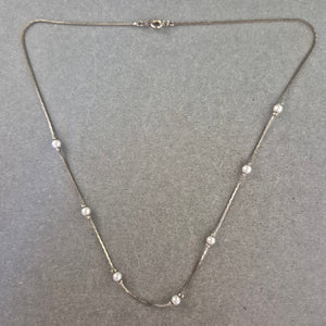 Vintage Kette mit Perlen – Zarte Eleganz