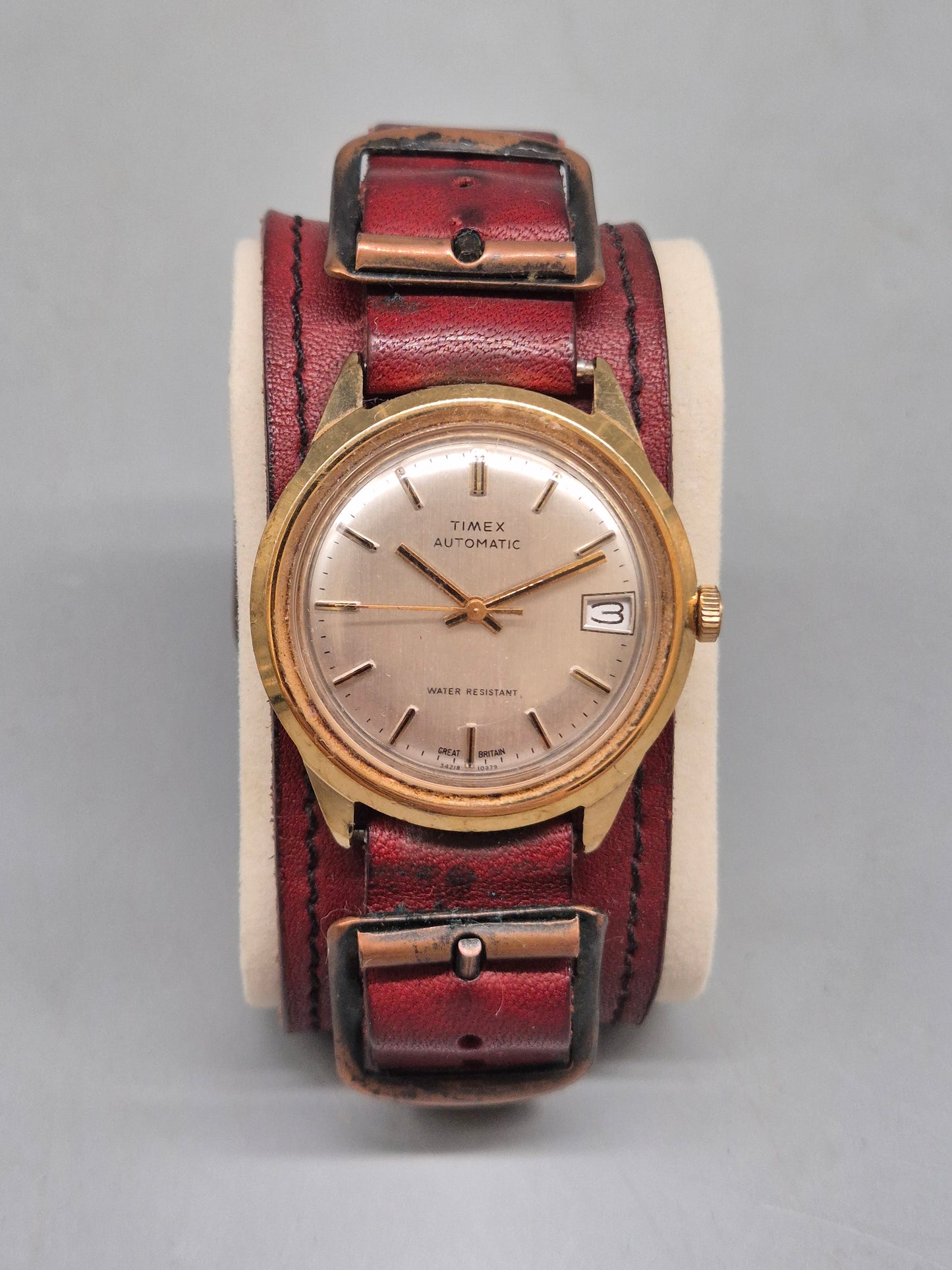 Vintage Timex Herren Uhr – Automatikwerk & klassischer Charme