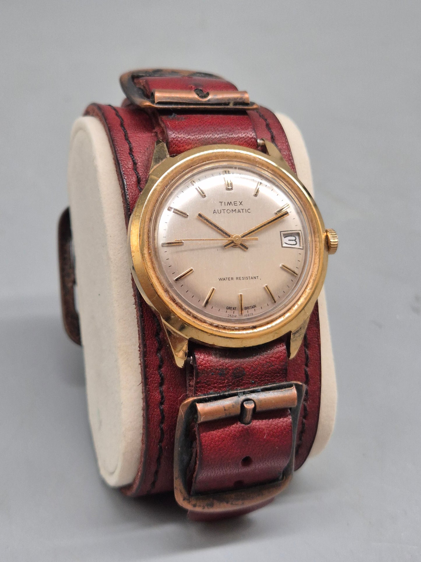 Vintage Timex Herren Uhr – Automatikwerk & klassischer Charme