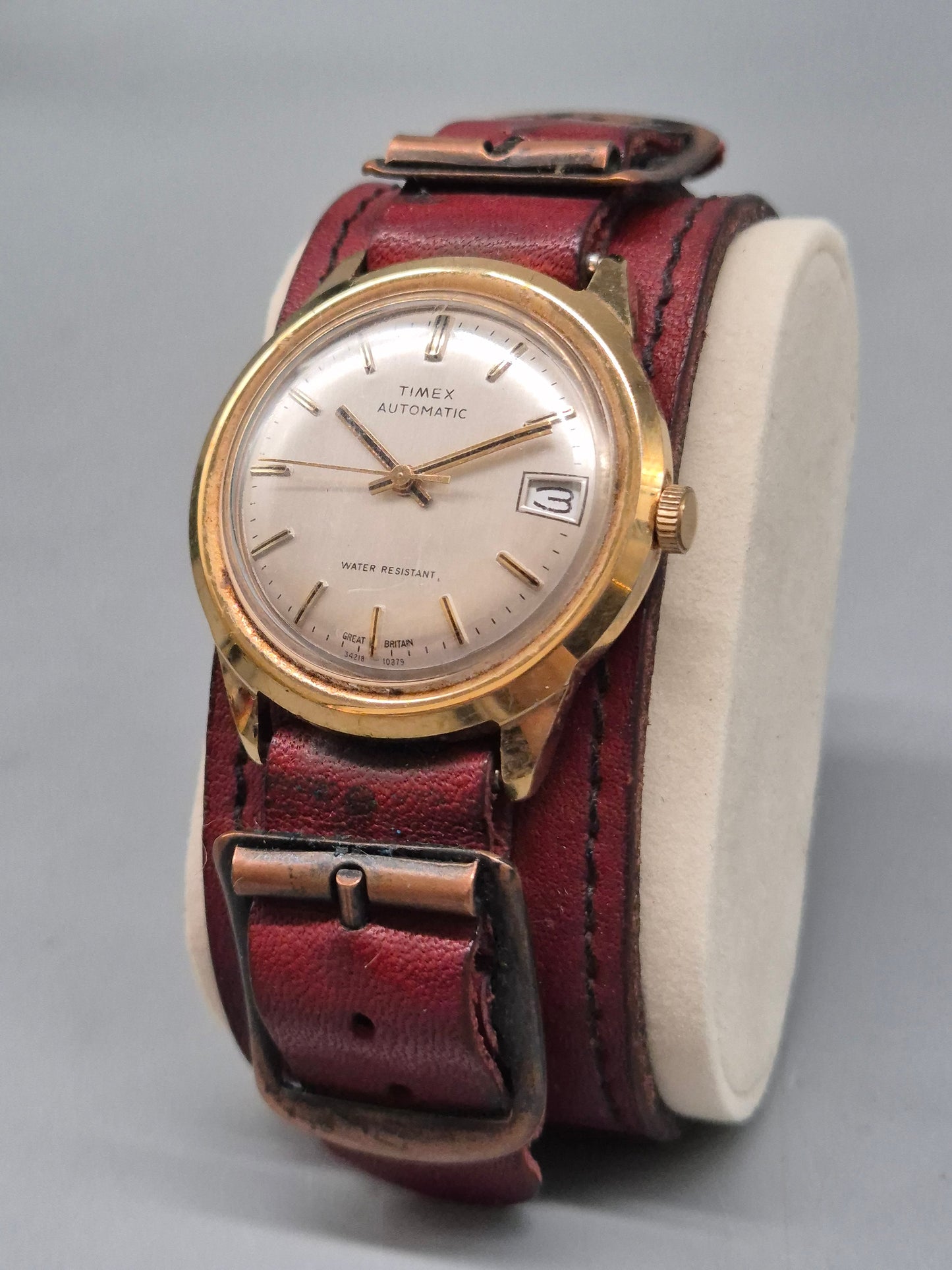 Vintage Timex Herren Uhr – Automatikwerk & klassischer Charme