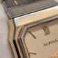 Alpina Herren Uhr – Schweizer Eleganz im rechteckigen Design