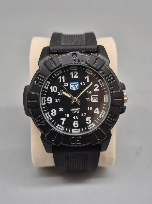 Sportliche Herren Uhr mit robustem Design und Datumsanzeige