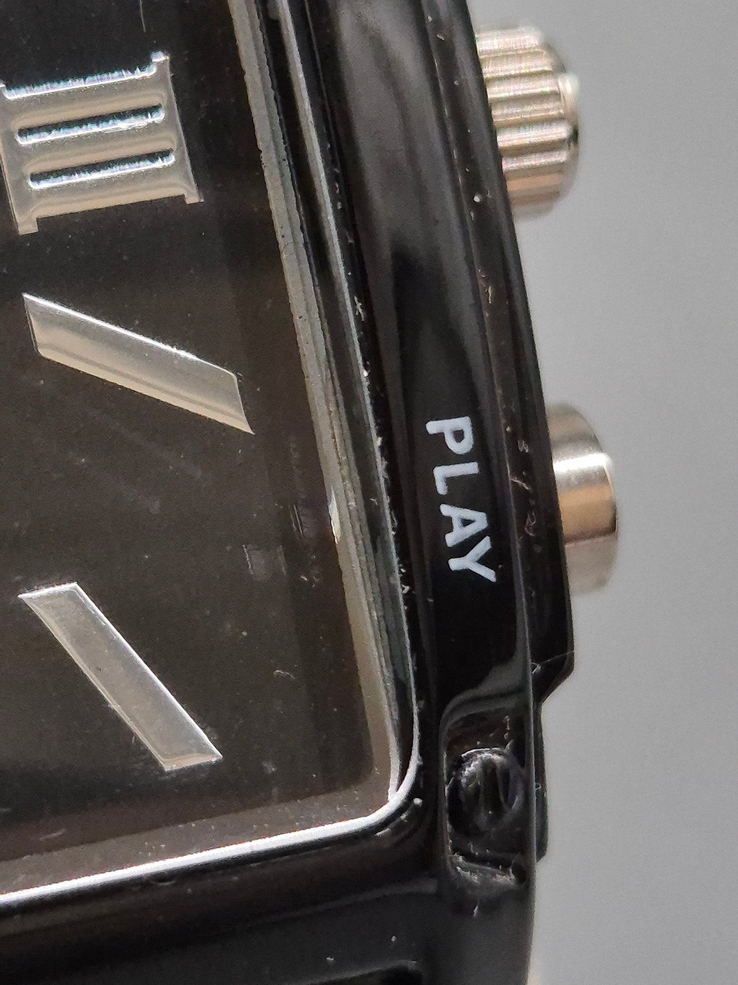 Eclipse Herren Uhr im Retro-Stil mit eckigem Gehäuse