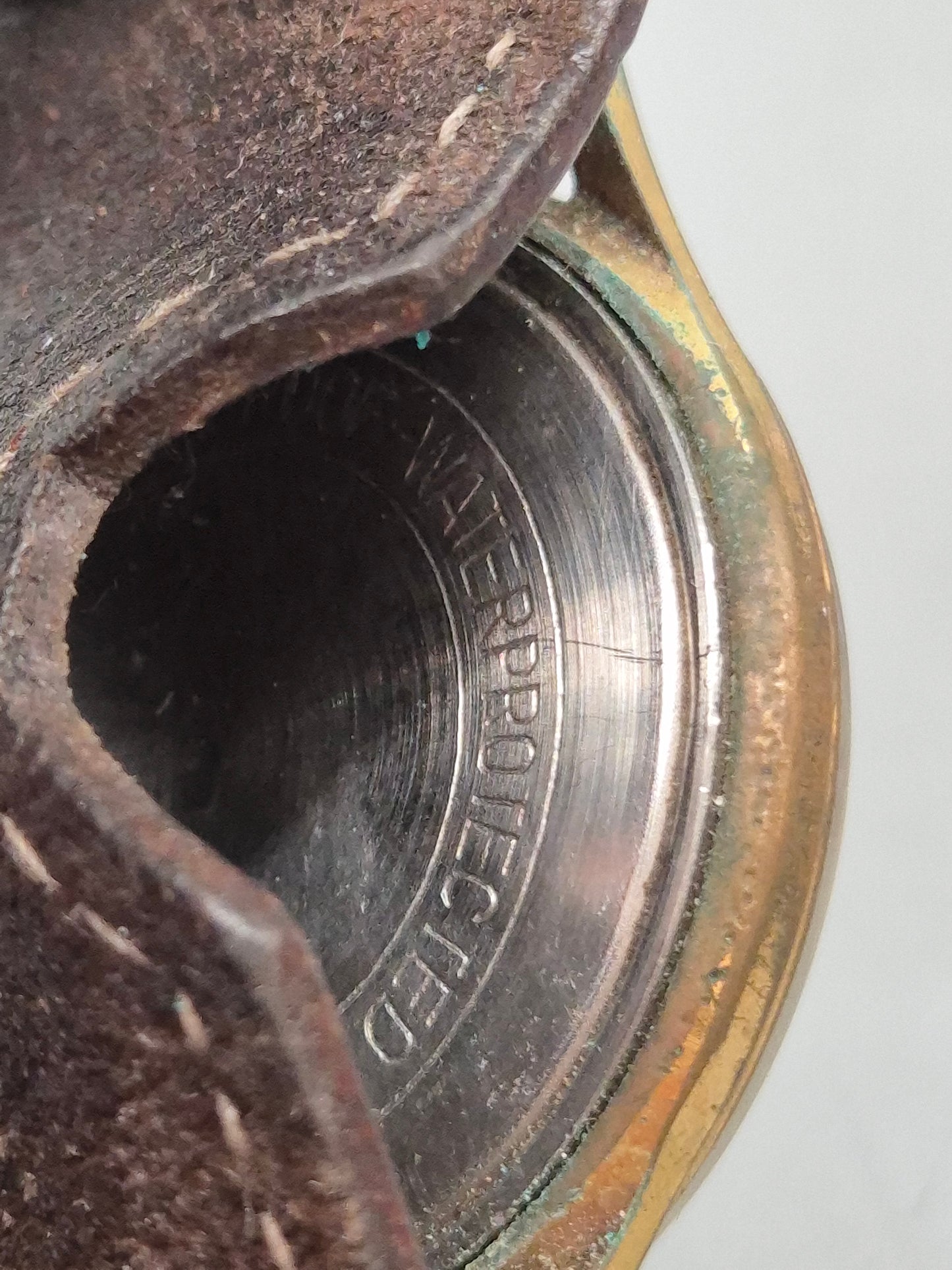 Vintage Isoma Herren Uhr mit Lederband und Münz-Applikation