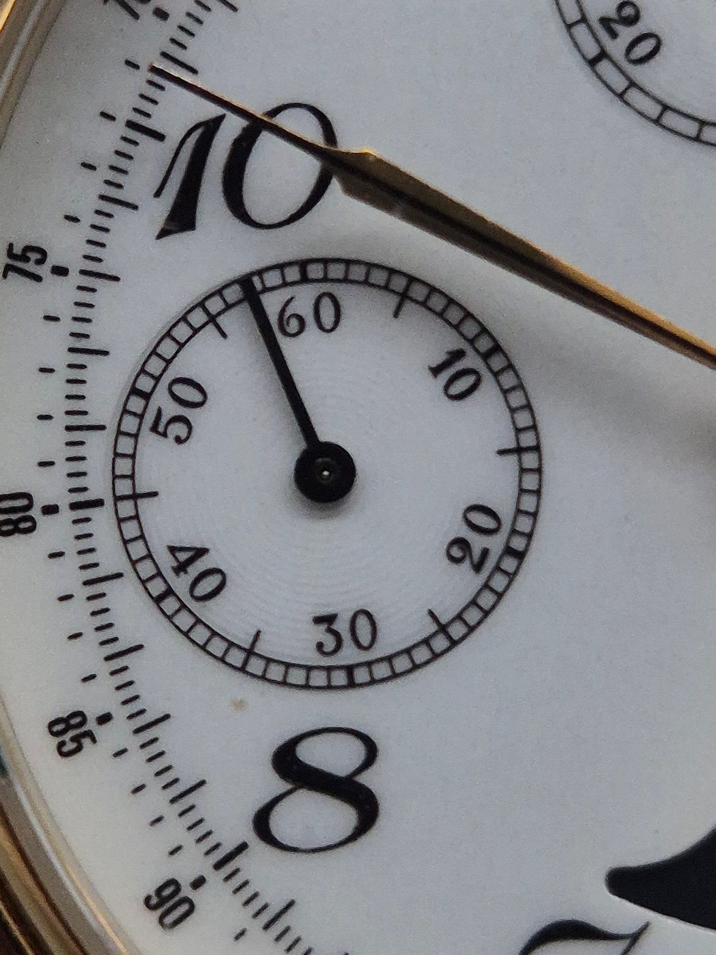 Eleganter M&M Automatic Herren Uhr mit Chronograph und Mondphase