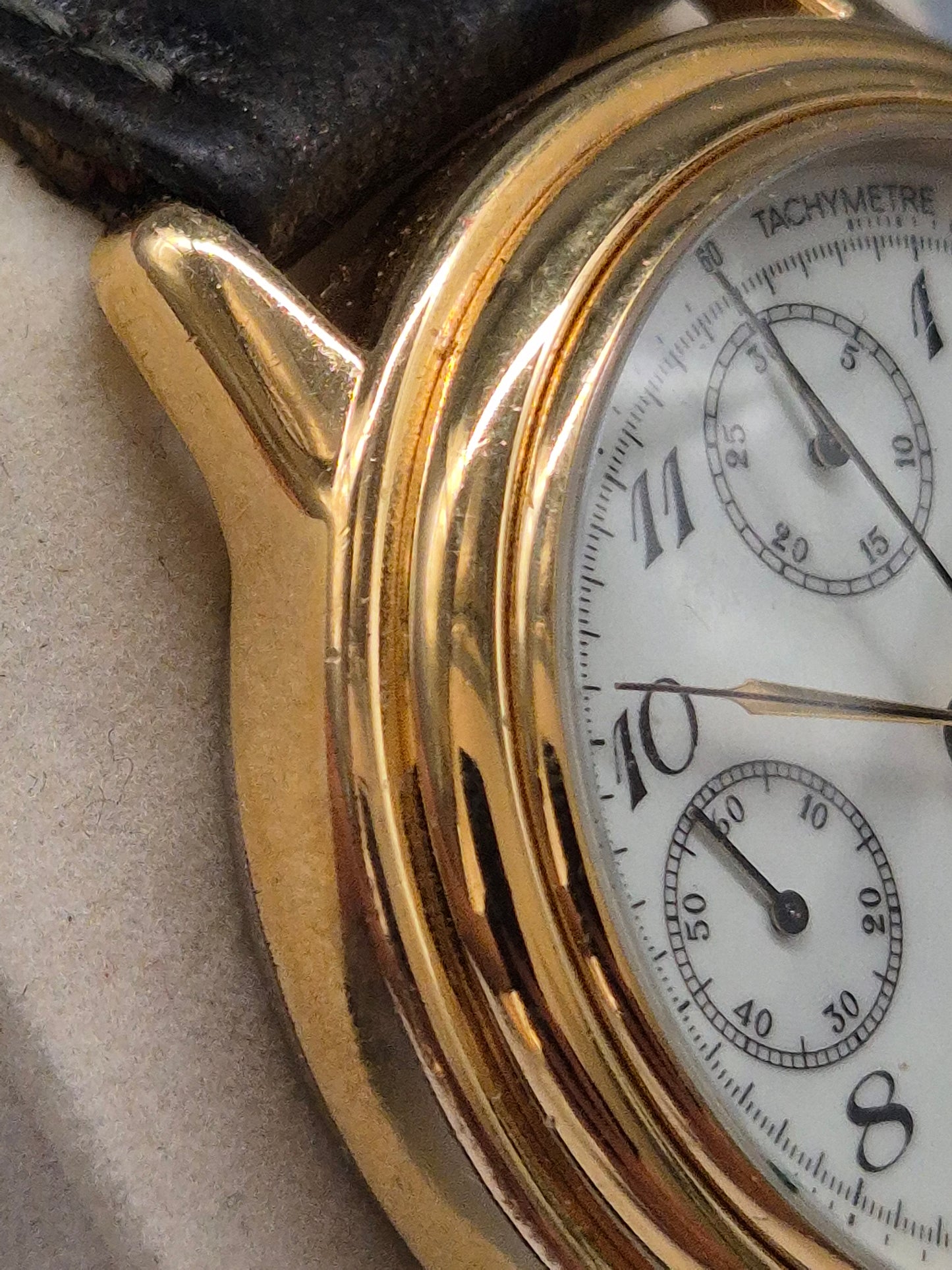 Eleganter M&M Automatic Herren Uhr mit Chronograph und Mondphase