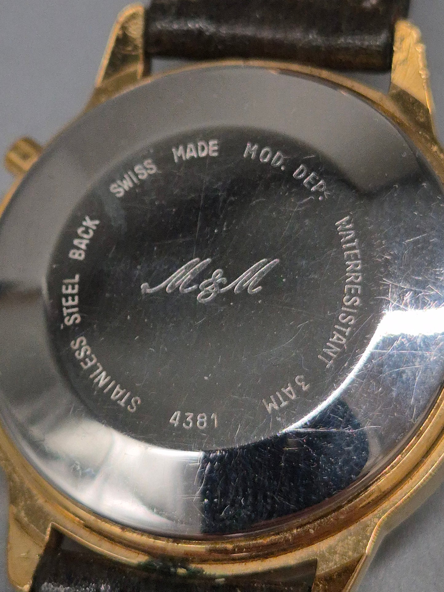 Eleganter M&M Automatic Herren Uhr mit Chronograph und Mondphase