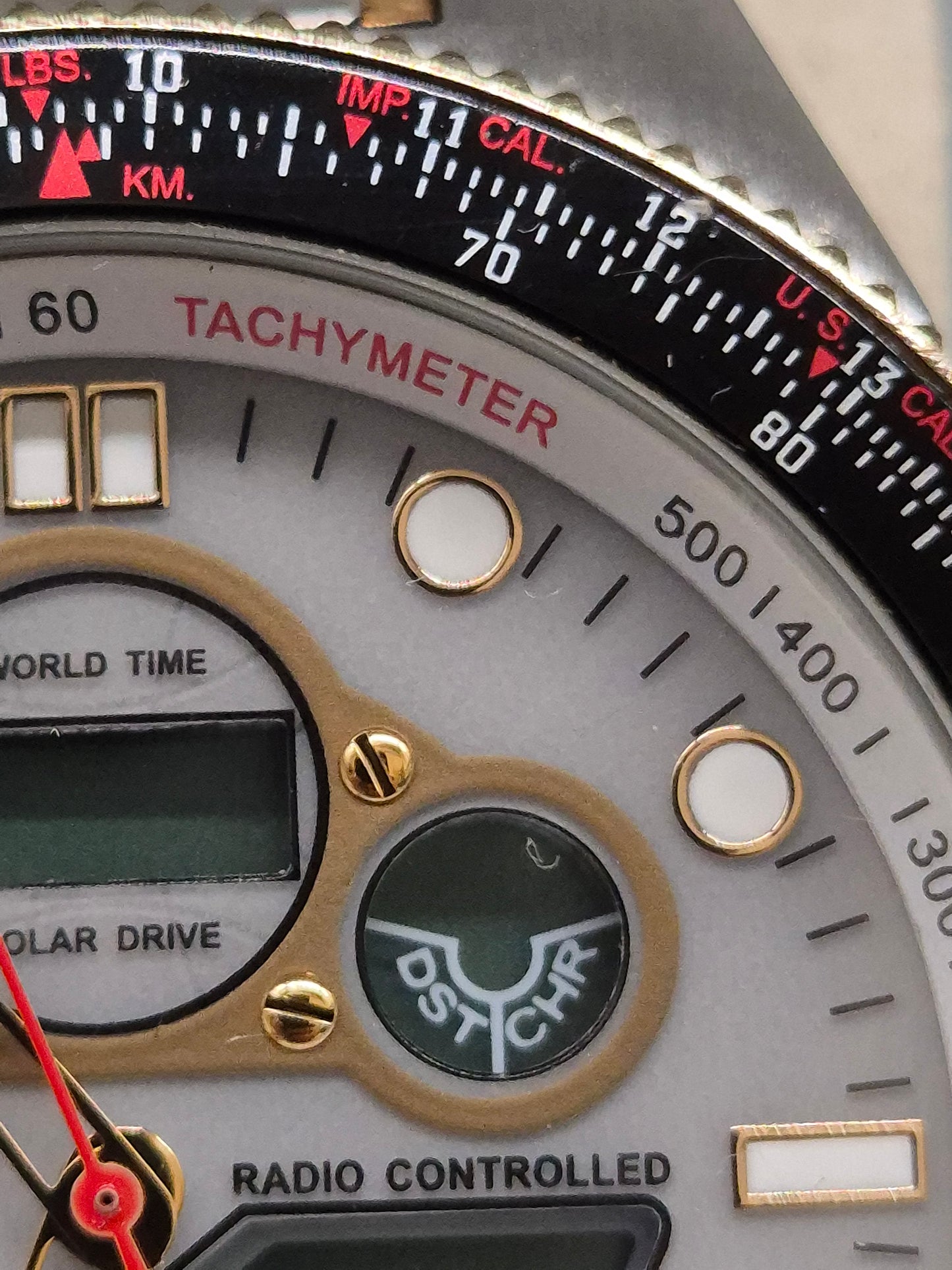 Moderne Meister Anker Radio‑Solar Herren Uhr – Titan, Funk & Weltzeit