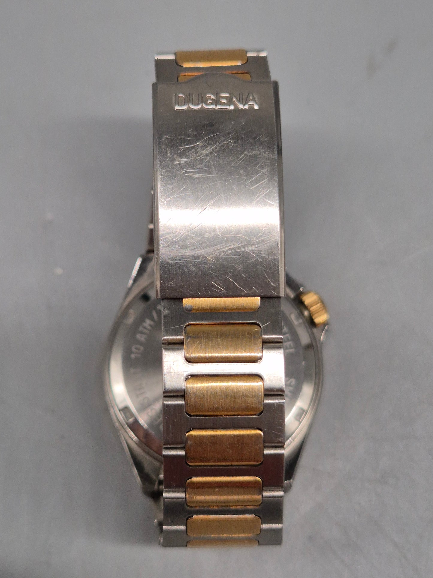 Dugena Tresor Herren Uhr – Zweifarbiges Design mit Schweizer Quarzwerk