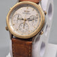 Seiko Quartz Chronograph – 7A38‑718L mit Vintage Lederband & Tachymeter