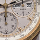 Seiko Quartz Chronograph – 7A38‑718L mit Vintage Lederband & Tachymeter