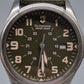 Victorinox Swiss Army Herren Uhr Robustes Feld‑Militärdesign Stahl Textilband