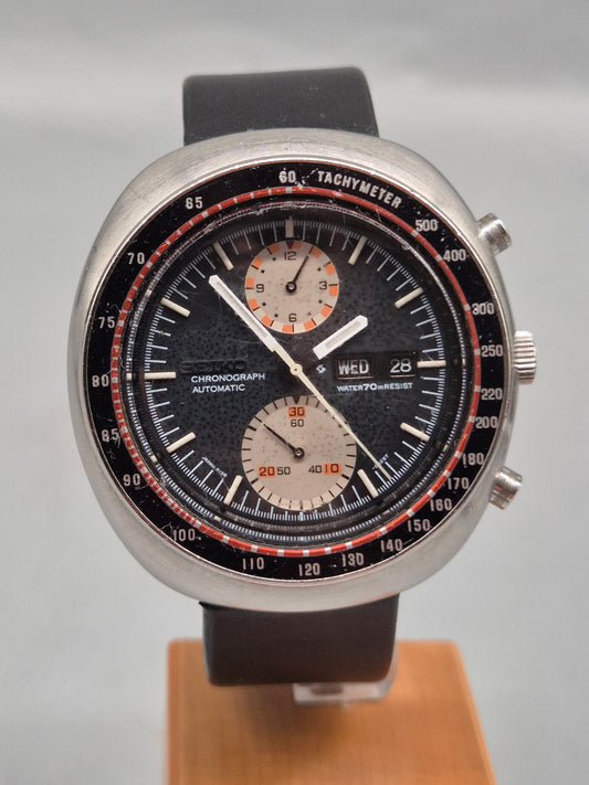 Vintage Seiko Herren Uhr – Automatischer Chronograph 6139 (1970er)