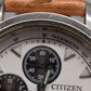 Sportliche Citizen Herren Uhr – Chronograph mit Tachymeter & Lederband