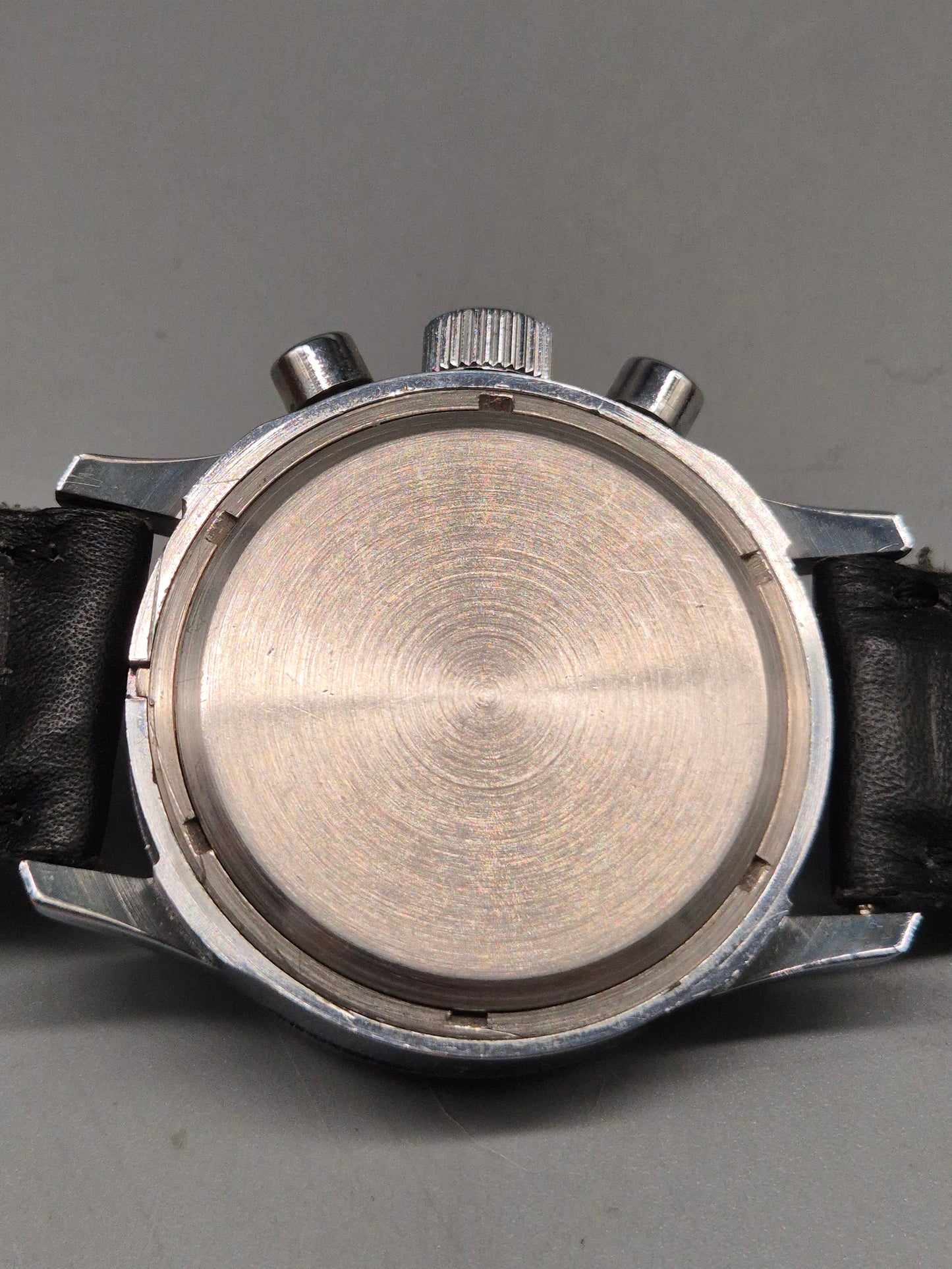 Buran Herren Uhr – Mechanischer Flugchronograph mit Leuchtziffern