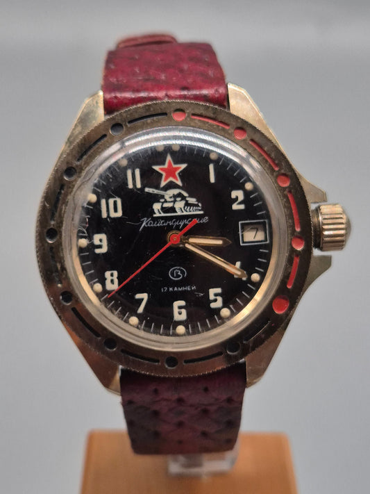 Vostok Komandirskie Herren Uhr – Russischer Militäruhren-Klassiker
