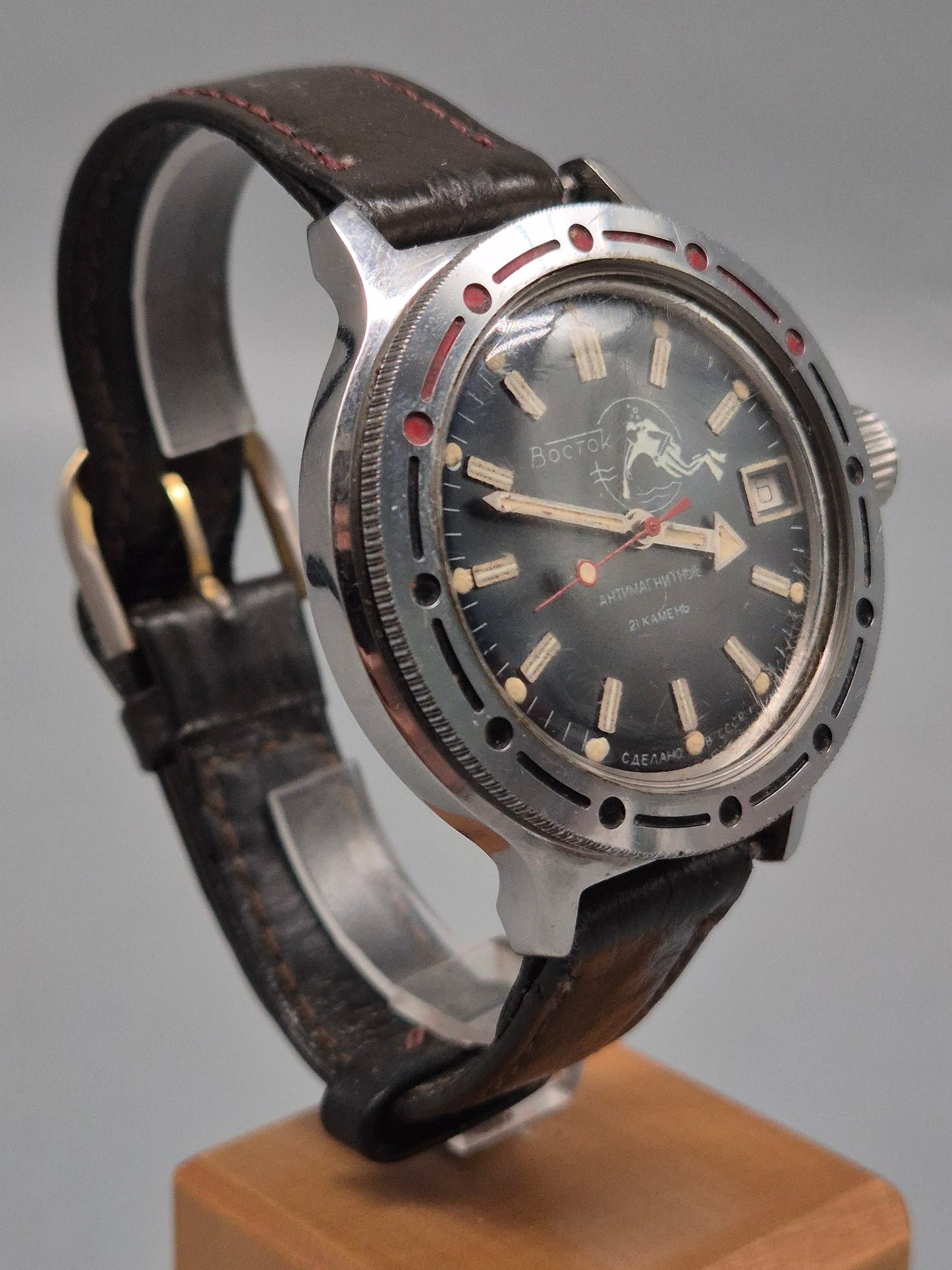 Vostok Amphibia Taucher Uhr – Robuste 200 m Edelstahl‑Diver aus der USSR