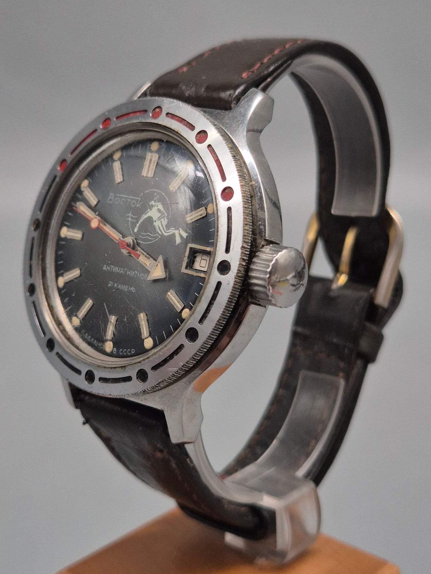 Vostok Amphibia Taucher Uhr – Robuste 200 m Edelstahl‑Diver aus der USSR