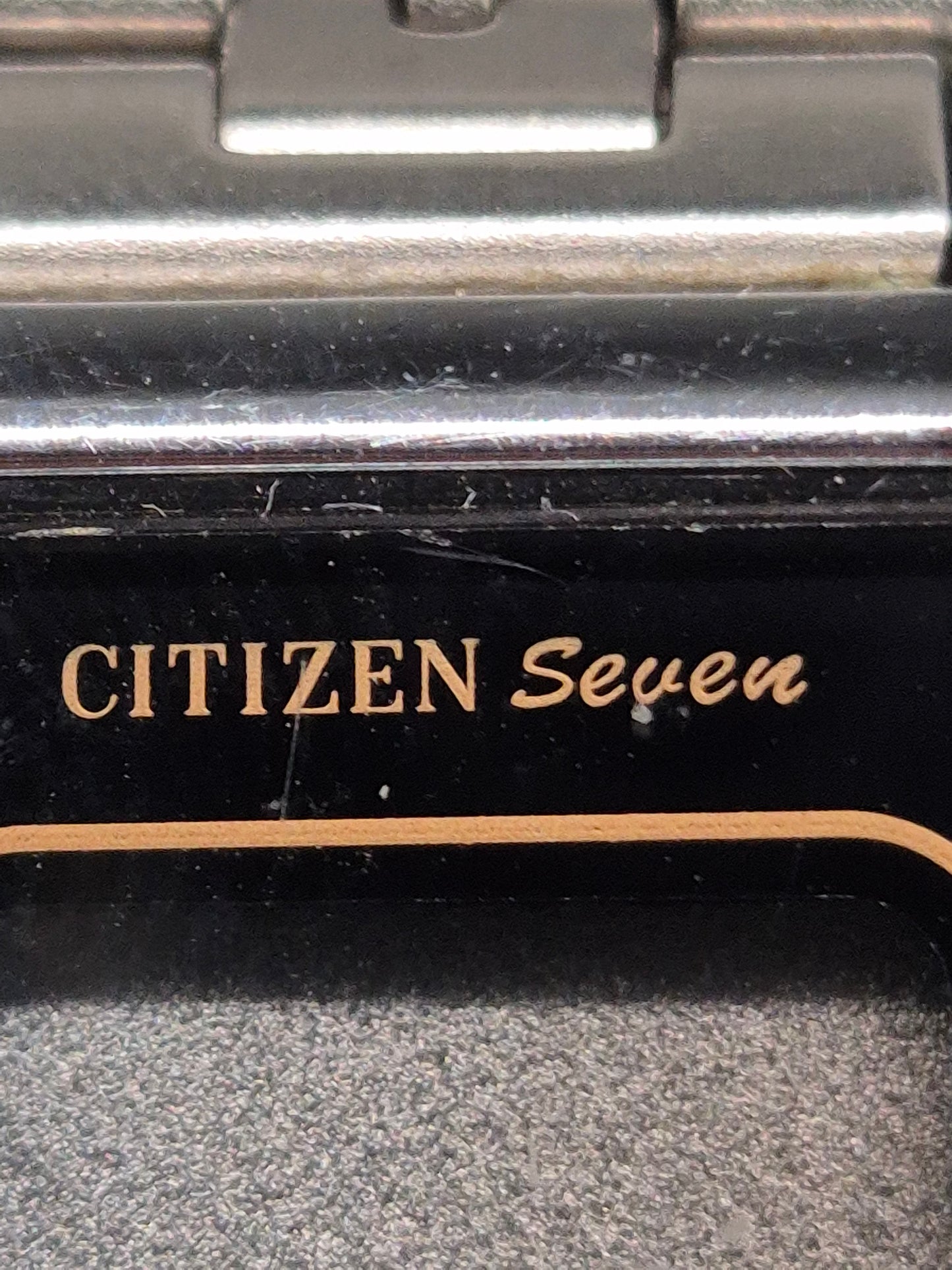 Citizen Seven Vintage Digital Uhr – Chronograph & Alarm, Japanische Quartz