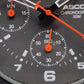 Ascot Chronograph Herren Uhr – Schwarzes Design mit sportlichen Akzenten